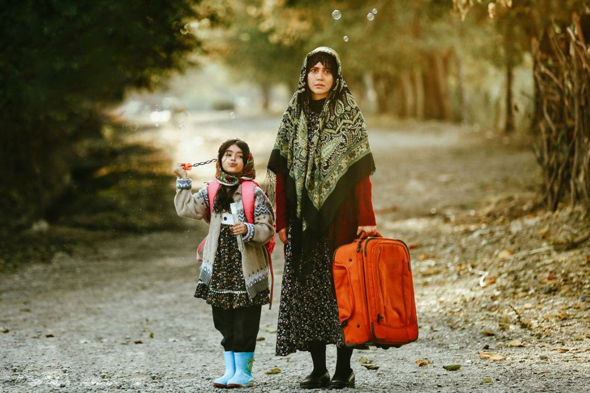 نمایش تصویری ملموس از زنی روستایی