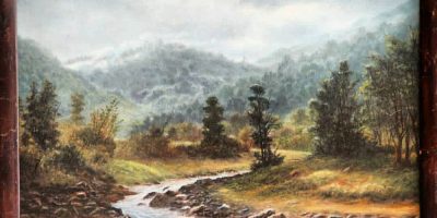 نمایش آثار نقاشی مرحوم معطریان در نگارخانه شیث