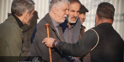 عباس صالحی وزیر فرهنگ آیین برای ایران در تئاتر شهر